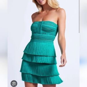 Strapless mini Dress Patbo. NWT